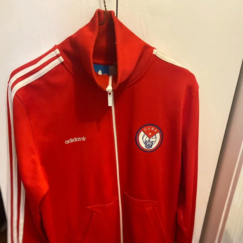 Original Adidas CUBA Track Jacket Football - Picture 1 of 4